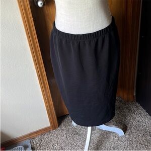 GUC L alyx black pencil skirt textured